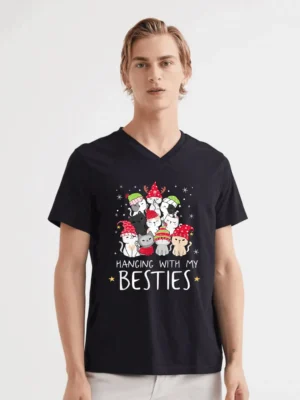 Christmas Cat Lover Christmas T-Shirt