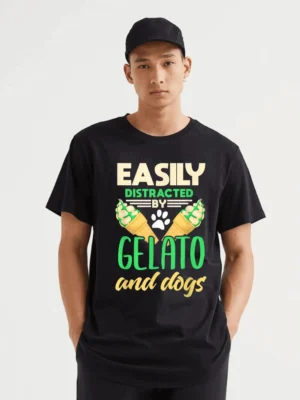 Gelato Funny Dog Lover Ice Cream T-Shirt